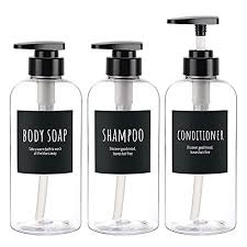 Refillable shampoo and conditioner bottles